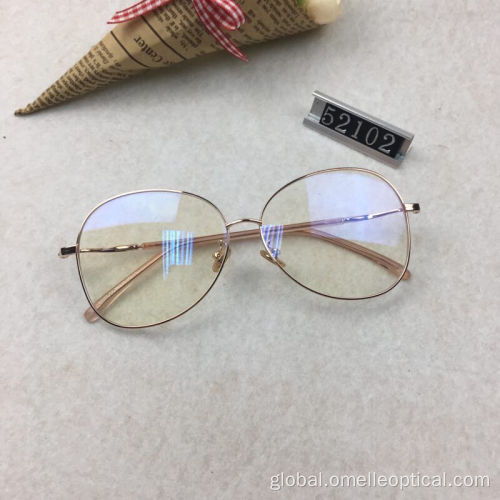 Uv Protection Reading Glasses Cat Eye Design Full Frame Optical Glasses Manufactory